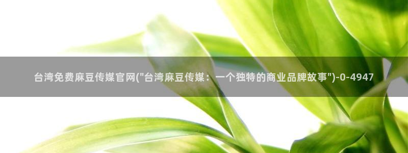 麻豆 精选页面：台湾免费麻豆传媒官网(\